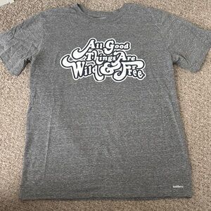 Toddland Gray Short-Sleeve Graphic Tee - 'All Good Things Are Wild & Free'